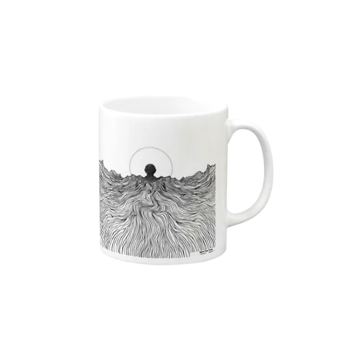 マンホールの向こう側 Mug