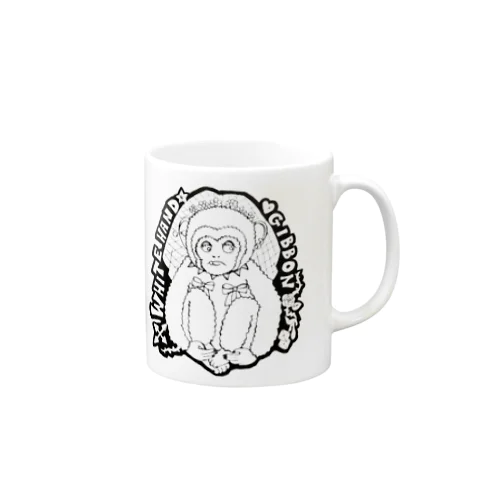 ウエディングなシロテテナガザル Mug