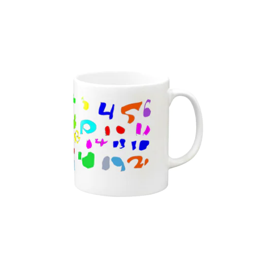 キッズアートナンバーズ Mug