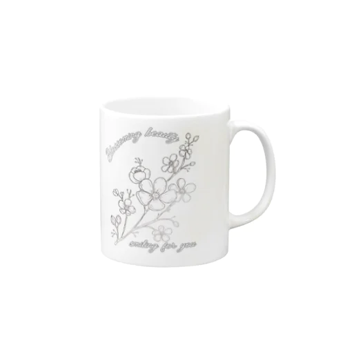 桜の花言葉 Mug