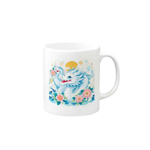 カワイイ白りゅう。 Mug