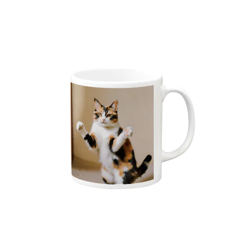 三毛猫 Mug