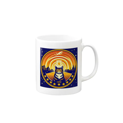 Meow University シリーズ【星】 Mug