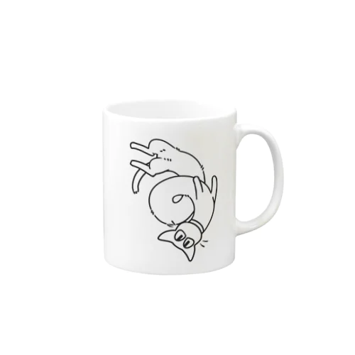 くるりん猫 Mug