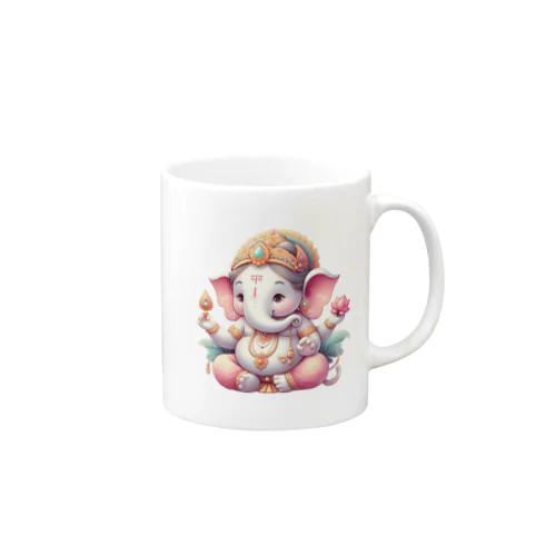 ぽってりゆる可愛ガネーシャ Mug