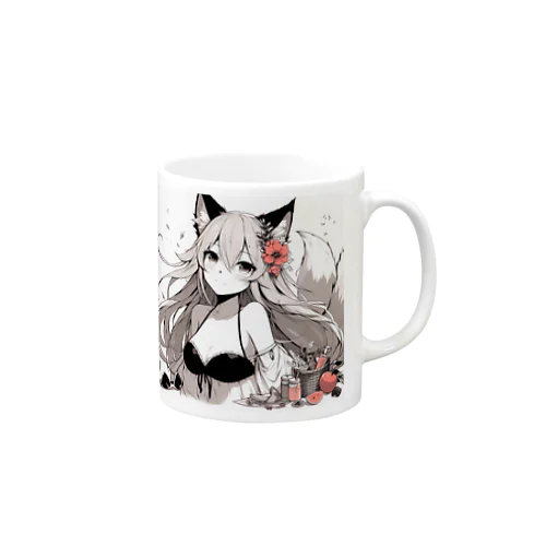 Foxgirl.summer1 マグカップ