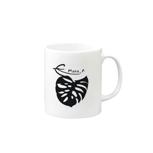 カラフルMonstera Mug