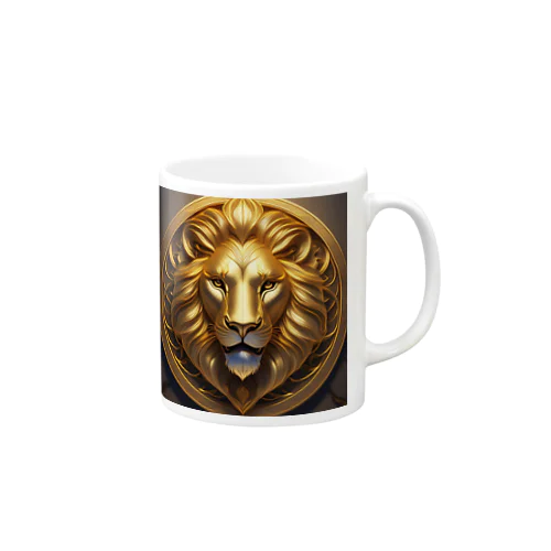 金獅子の紋章・プライド Mug