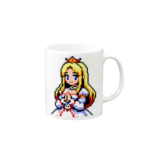 ピクセルアート　王女様2 Mug