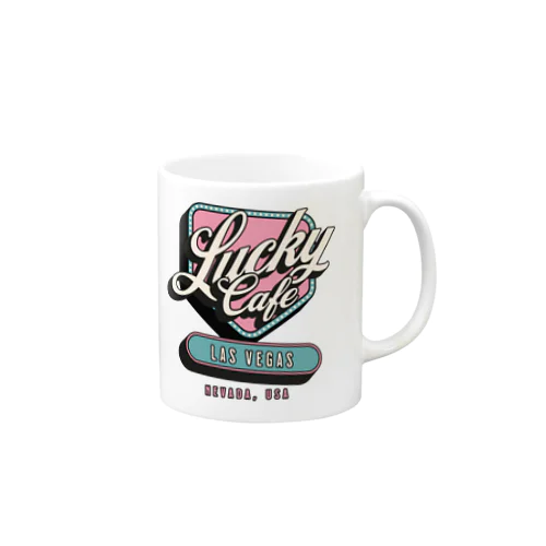 ラスベガスのラッキーカフェ マグカップ