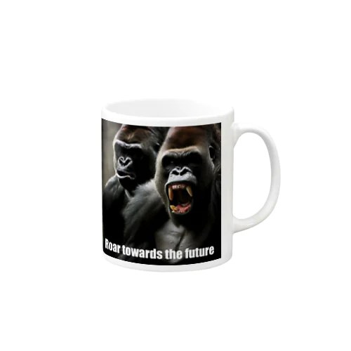 Roaring Gorilla マグカップ