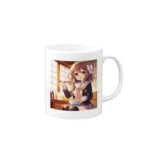 jkうどんを食べる Mug