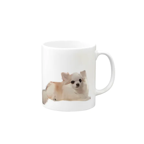 可愛い犬のアイテム マグカップ