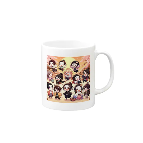 ゆるキャラ群　お江戸 Mug