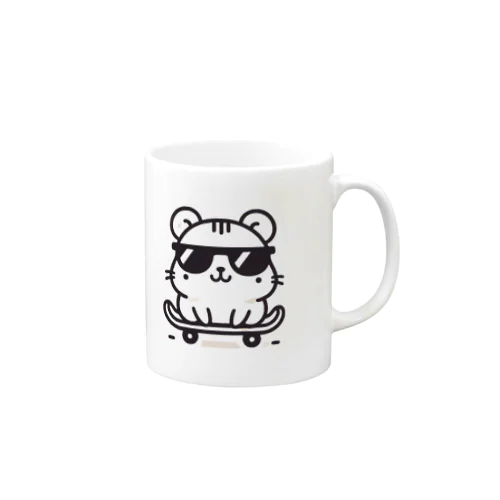 スケボーハムスター Mug