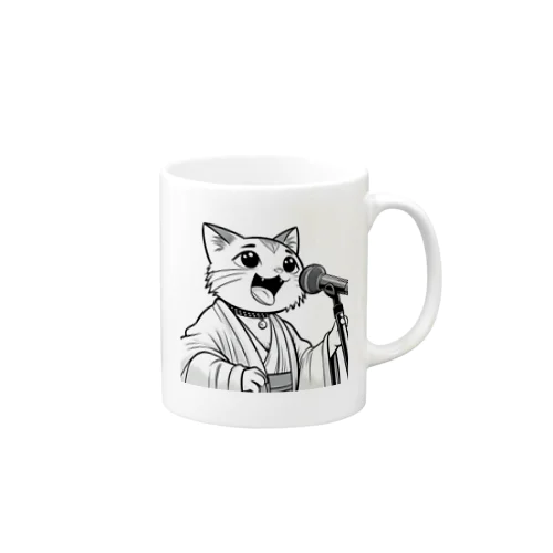 演歌ねこ Mug