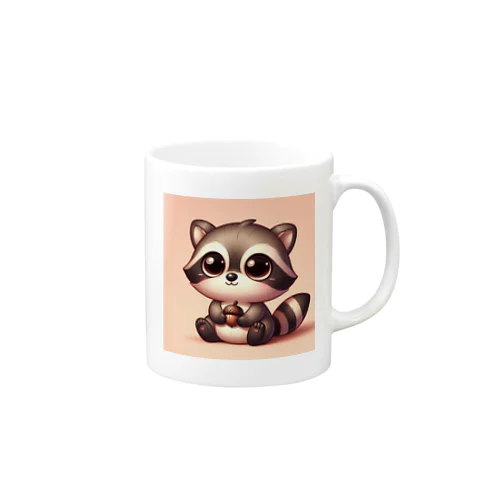 デフォルメアライグマグッズ Mug