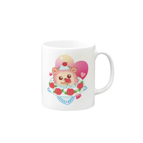 ローズケーキハリネズミ Mug