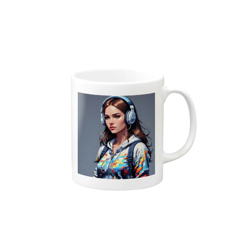 美女 Mug