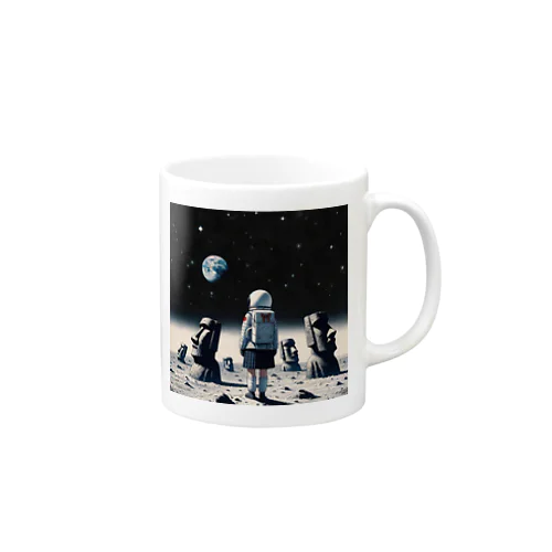 宇宙x女子高校生 Mug