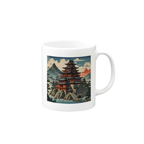 日本最初の魔王城 マグカップ