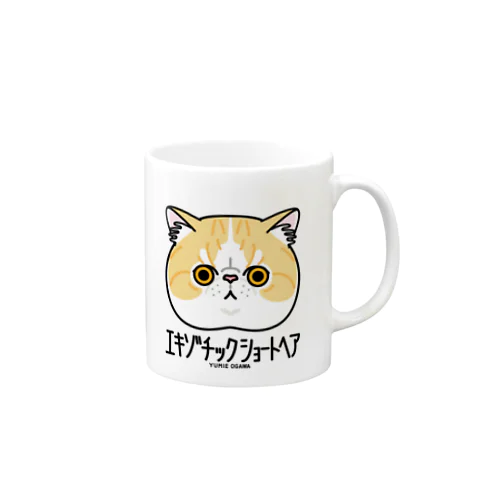 33エキゾチックショートヘア（キャラ） Mug