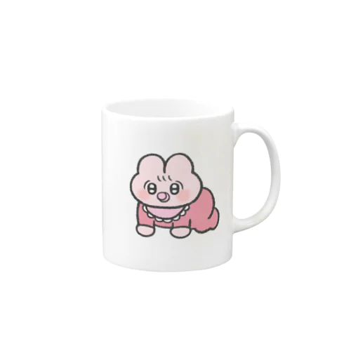 赤ちゃんピンクうさぎ Mug