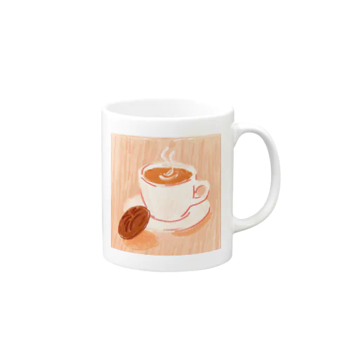 レトロ風なコーヒーイラストグッズ Mug