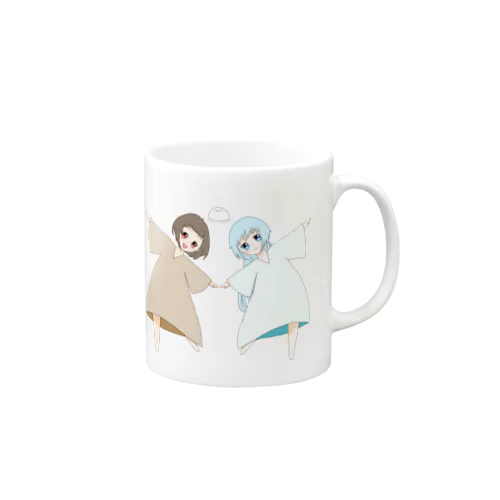 おとくた双子ポーズ Mug