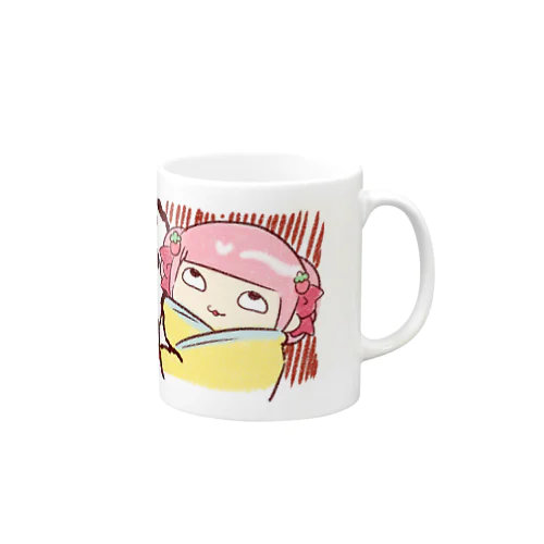 おくるみでめぅきん Mug