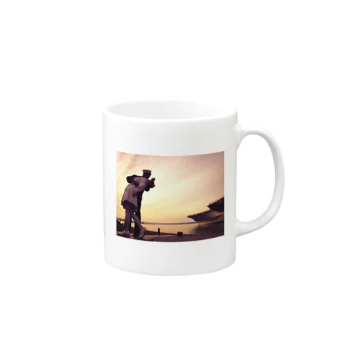 San Diegoの夕焼け Mug