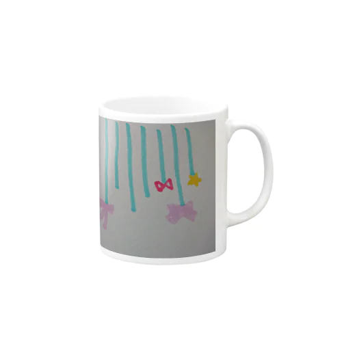 リボンの雨 Mug