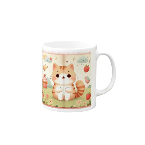 「可愛い猫」グッズ Mug