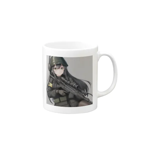 戦う乙女シリーズ 黒瀬 かなた Mug