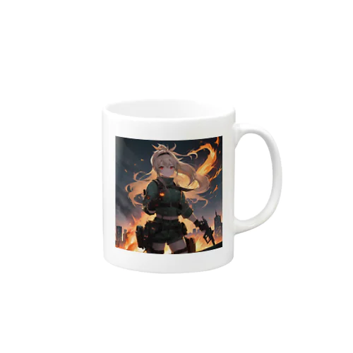 戦場の少女 Mug