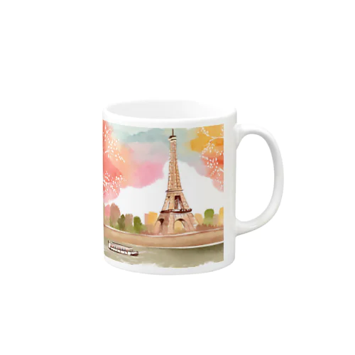 paris spring Mug