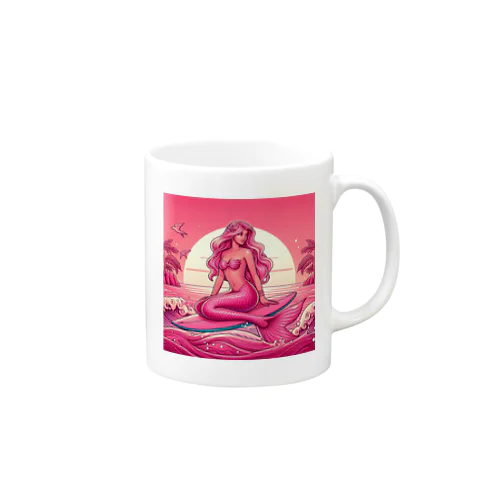 ピンク　セクシー　マーメイド Mug