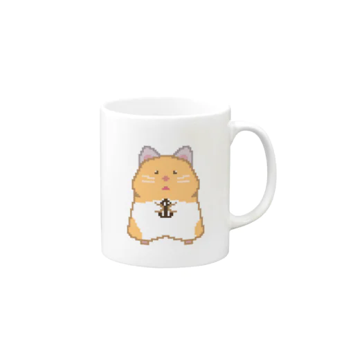 ハムスターのぱんこ（ひまわりの種） Mug