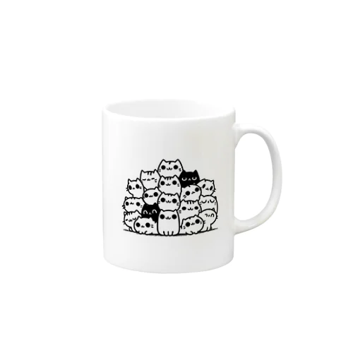 猫ちゃん大集合３ Mug