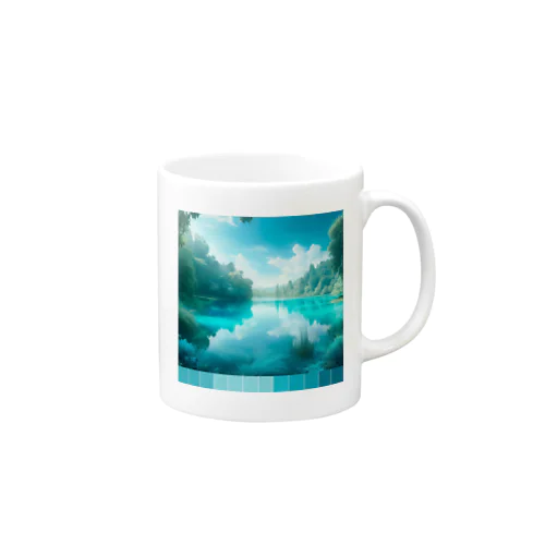  Almost Transparent Blue. Mug