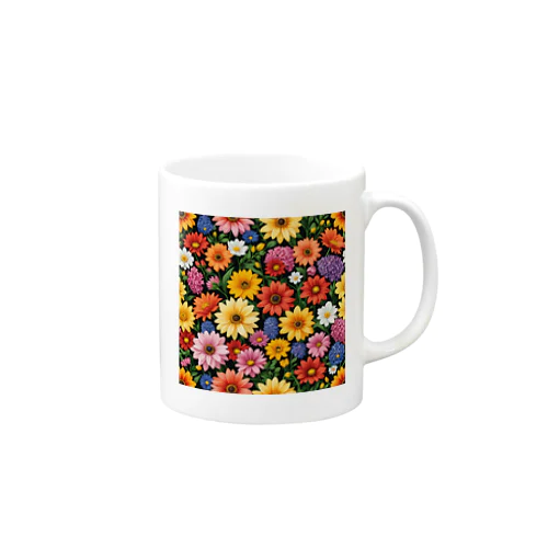 いちめんの花々 Mug