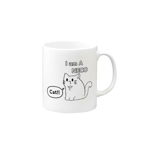 I am A NECO グッズ① Mug