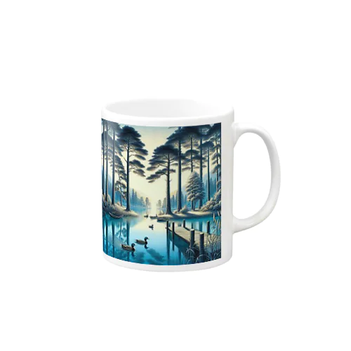 「湖」グッズ Mug