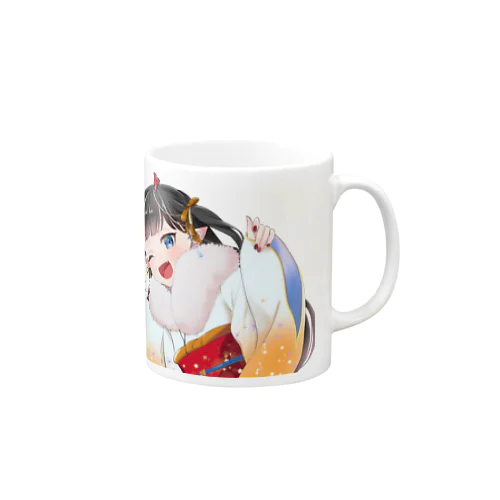 虎屑ばある初詣グッズ Mug