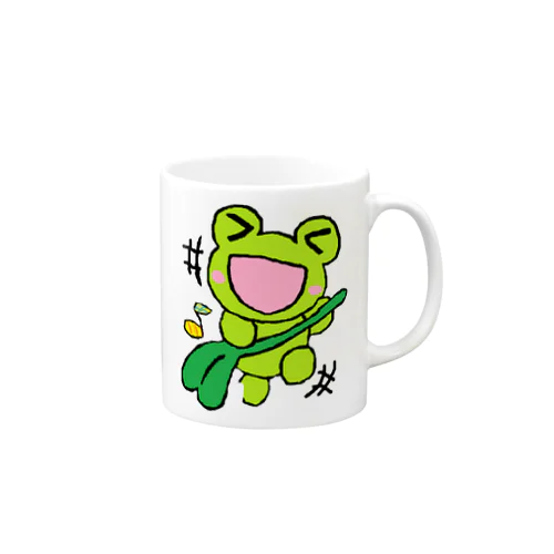 ダンシングあめかえる Mug