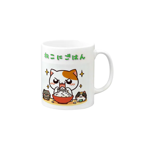 開運招き猫　oryza  オリザ Mug