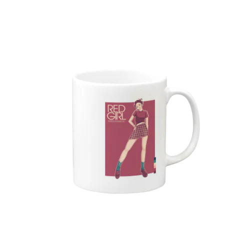 RED GIRL Mug