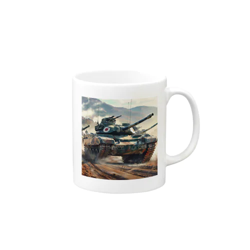 陸上自衛隊の戦車　kouchan 1616 Mug