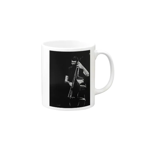 ジャズ・ベース・プレイヤー Mug