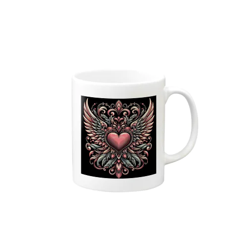 WING HEART001 Mug